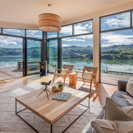 Million Dollar View - Takamatua Holiday Home Akaroa Bagian luar foto