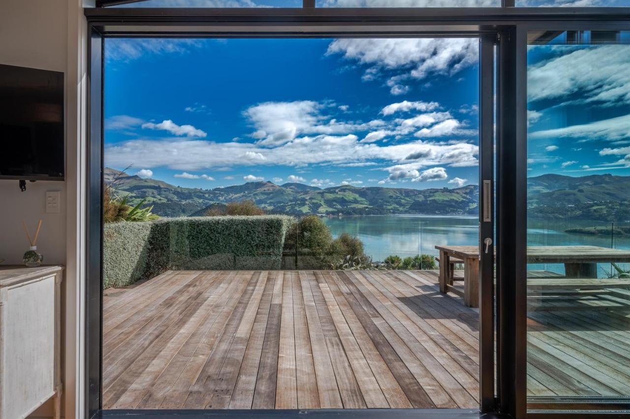 Million Dollar View - Takamatua Holiday Home Akaroa Bagian luar foto